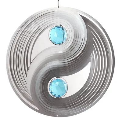 YIN YANG DOUBLE 
CRYSTAL