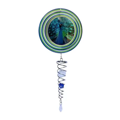 ***NUEVO*** PEACOCK ARTIST CRYSTAL TAIL