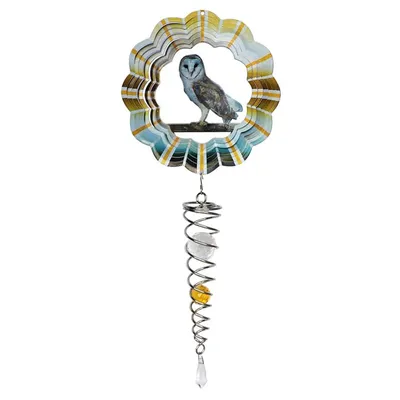 ***NUEVO*** BARN OWL ARTIST CRYSTAL TAIL